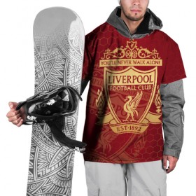 Накидка на куртку 3D с принтом Ливерпуль в Белгороде, 100% полиэстер |  | liverpool | liverpool fc | ynwa | you never walk alone | ливерпуль | фан ливерпуля | фанатская | футбол | футболист | футбольный клуб | энфильд