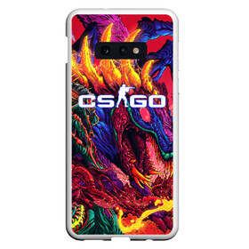 Чехол для Samsung S10E с принтом CS GOHyperBeast в Белгороде, Силикон | Область печати: задняя сторона чехла, без боковых панелей | awp | counter strike | cs go | cs go global offensive | hyper beast | skin cs | team cs | команды cs | скины оружия | скоростной зверь | хайпер бист