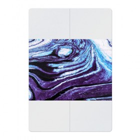 Магнитный плакат 2Х3 с принтом Фиолетовые краски металлик в Белгороде, Полимерный материал с магнитным слоем | 6 деталей размером 9*9 см | 
