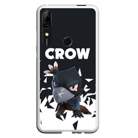 Чехол для Honor P Smart Z с принтом BRAWL STARS CROW в Белгороде, Силикон | Область печати: задняя сторона чехла, без боковых панелей | android | brawl stars | colt | crow | games | leon | penny | poco. | shelly | spike | wanted | брав | бравл старс | звезды | игры | мобильные игры | старс