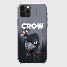 Чехол для iPhone 12 Pro Max с принтом BRAWL STARS CROW в Белгороде, Силикон |  | Тематика изображения на принте: android | brawl stars | colt | crow | games | leon | penny | poco. | shelly | spike | wanted | брав | бравл старс | звезды | игры | мобильные игры | старс