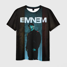 Мужская футболка 3D с принтом Eminem в Белгороде, 100% полиэфир | прямой крой, круглый вырез горловины, длина до линии бедер | Тематика изображения на принте: emenem | eminem | hip hop | hiphop | kamikaze | marshal mathers | marshall | marshall mathers | rap | rap god | revival | slim shadi | slim shady | venom | еминем | олдскул | реп | рэп | хипхоп | эминем