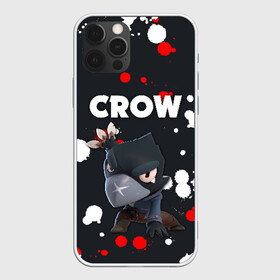 Чехол для iPhone 12 Pro Max с принтом BRAWL STARS CROW в Белгороде, Силикон |  | Тематика изображения на принте: android | brawl stars | colt | crow | games | leon | penny | poco. | shelly | spike | wanted | брав | бравл старс | звезды | игры | мобильные игры | старс