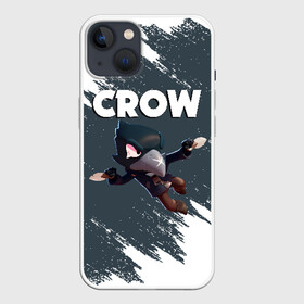 Чехол для iPhone 13 с принтом BRAWL STARS CROW в Белгороде,  |  | brawl stars | bull | colt | crow | leon | stars | берли | бо | брок | ворон | джесси | динамайк | дэррил | кольт | леон | мортис | нита | пайпер | пенни | поко | пэм | рикошет | спайк | фрэнк | шелли | эль примо