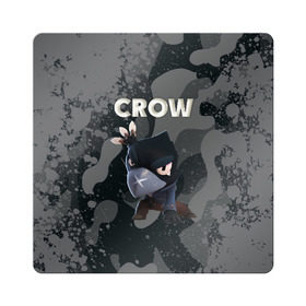 Магнит виниловый Квадрат с принтом Brawl Stars CROW в Белгороде, полимерный материал с магнитным слоем | размер 9*9 см, закругленные углы | brawl | brawl stars | crow | leon | stars | бравл | бравл старс | браво старс | игра | компьютерная | кров | леон | онлайн | старс