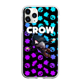 Чехол для iPhone 11 Pro матовый с принтом BRAWL STARS CROW в Белгороде, Силикон |  | brawl stars | bull | colt | crow | leon | stars | берли | бо | брок | ворон | джесси | динамайк | дэррил | кольт | леон | мортис | нита | пайпер | пенни | поко | пэм | рикошет | спайк | фрэнк | шелли | эль примо