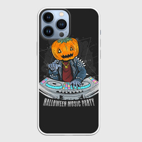 Чехол для iPhone 13 Pro Max с принтом Halloween party в Белгороде,  |  | Тематика изображения на принте: diy | ghost | halloween | horror | makeup | scary | skull clown | trick or treat | вампир | ведьма | кошка | луна | магия | ночь | тыква | хэллоуин