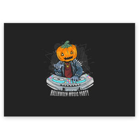 Поздравительная открытка с принтом Halloween party в Белгороде, 100% бумага | плотность бумаги 280 г/м2, матовая, на обратной стороне линовка и место для марки
 | Тематика изображения на принте: diy | ghost | halloween | horror | makeup | scary | skull clown | trick or treat | вампир | ведьма | кошка | луна | магия | ночь | тыква | хэллоуин