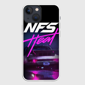 Чехол для iPhone 13 mini с принтом Need For Speed Heat в Белгороде,  |  | need for speed | need for speed heat | nfs | nfs heat | outrun | retrowave | synth | synthwave