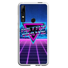 Чехол для Honor P Smart Z с принтом SYNTHWAVE RETROWAVE в Белгороде, Силикон | Область печати: задняя сторона чехла, без боковых панелей | hotline miami | neon | new retro wave | outrun | outrun electro | retro | retrowave | synth | synthwave | неон | ретро | хотлайн майами