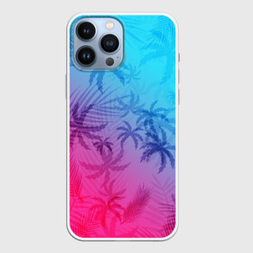 Чехол для iPhone 13 Pro Max с принтом НЕОНОВЫЕ ПАЛЬМЫ   NEON в Белгороде,  |  | hotline miami | neon | new retro wave | outrun | outrun electro | paints | palmen | rainbow | retro | retrowave | summer | synth | synthwave | tropical | брызги | брызги красок | звёзды | космос | краски | лето | неон | пальмы | радуга | 