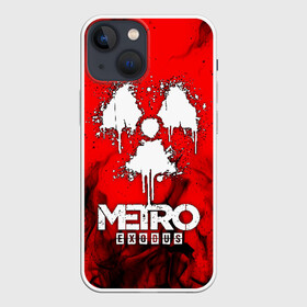 Чехол для iPhone 13 mini с принтом METRO EXODUS в Белгороде,  |  | exodus | horror | metro 2033 | metro exodus | sparta | survival | артём | игры | исход | метро | метро 2035 | спарта | спартанцы