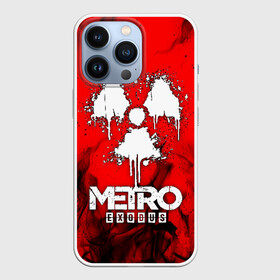 Чехол для iPhone 13 Pro с принтом METRO EXODUS в Белгороде,  |  | Тематика изображения на принте: exodus | horror | metro 2033 | metro exodus | sparta | survival | артём | игры | исход | метро | метро 2035 | спарта | спартанцы