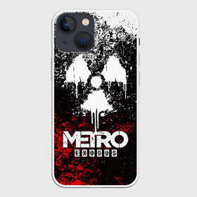 Чехол для iPhone 13 mini с принтом METRO EXODUS в Белгороде,  |  | exodus | horror | metro 2033 | metro exodus | sparta | survival | артём | игры | исход | метро | метро 2035 | спарта | спартанцы