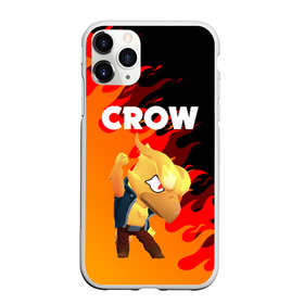 Чехол для iPhone 11 Pro матовый с принтом BRAWL STARS CROW PHOENIX в Белгороде, Силикон |  | android | brawl stars | colt | crow | games | leon | penny | poco. | shelly | spike | wanted | брав | бравл старс | звезды | игры | мобильные игры | старс