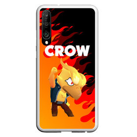 Чехол для Honor P30 с принтом BRAWL STARS CROW PHOENIX в Белгороде, Силикон | Область печати: задняя сторона чехла, без боковых панелей | android | brawl stars | colt | crow | games | leon | penny | poco. | shelly | spike | wanted | брав | бравл старс | звезды | игры | мобильные игры | старс