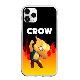 Чехол для iPhone 11 Pro матовый с принтом BRAWL STARS CROW PHOENIX в Белгороде, Силикон |  | android | brawl stars | colt | crow | games | leon | penny | poco. | shelly | spike | wanted | брав | бравл старс | звезды | игры | мобильные игры | старс