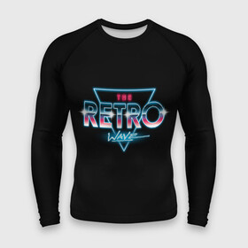 Мужской рашгард 3D с принтом The Retro Wave в Белгороде,  |  | 80 | cyber | game | hotline | hotlinemiami | maiami | music | outrun | retro | retrowave | synth | synthwave | игра | кибер | ретро