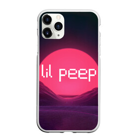 Чехол для iPhone 11 Pro Max матовый с принтом lil peep(Logo) в Белгороде, Силикон |  | Тематика изображения на принте: cry baby | lil peep | logo | rap | заход солнца | знаменитости. эмо | известный исполнитель | неон | пип | редактируемое лого | реп | розоватый оттенок | рок | рэп | яркий фон