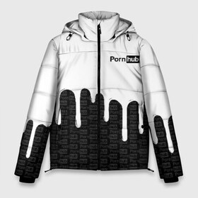 Мужская зимняя куртка 3D с принтом PornHub в Белгороде, верх — 100% полиэстер; подкладка — 100% полиэстер; утеплитель — 100% полиэстер | длина ниже бедра, свободный силуэт Оверсайз. Есть воротник-стойка, отстегивающийся капюшон и ветрозащитная планка. 

Боковые карманы с листочкой на кнопках и внутренний карман на молнии. | Тематика изображения на принте: brazzers | pron | бразерс | браззерс | любовь | сайт | сэкс