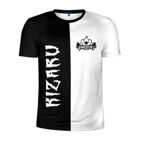 Мужская футболка 3D спортивная с принтом KIZARU в Белгороде, 100% полиэстер с улучшенными характеристиками | приталенный силуэт, круглая горловина, широкие плечи, сужается к линии бедра | family | haunted | karmageddon | karmagedon | kizaru | кармагеддон | кармагедон | кизару | фэмили | хаунтед