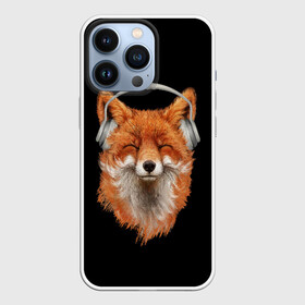 Чехол для iPhone 13 Pro с принтом Лиса в наушниках в Белгороде,  |  | 20 | 2020 | 2k20 | 2к20 | animal | animals | forest | fox | headphones | music | new year | redhead | smile | животное | животные | зима | лес | лис | лиса | лисица | музыка | наушники | новый год | рыжая | смайл | улыбка | фыр