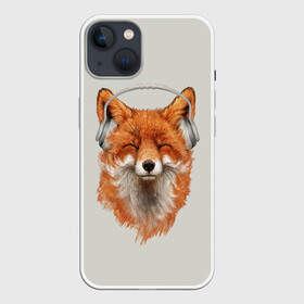 Чехол для iPhone 13 с принтом Лиса в наушниках в Белгороде,  |  | 20 | 2020 | 2k20 | 2к20 | animal | animals | forest | fox | headphones | music | new year | redhead | smile | животное | животные | зима | лес | лис | лиса | лисица | музыка | наушники | новый год | рыжая | смайл | улыбка | фыр