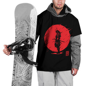 Накидка на куртку 3D с принтом Samurai в Белгороде, 100% полиэстер |  | ahegao | anime | blood | japan | samurai | senpai | warior | аниме | ахегао | воин | катана | кровавая | кровавый | кровь | луна | самураи | самурай | семпай | сенпай | солнце | япония