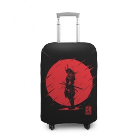 Чехол для чемодана 3D с принтом Samurai в Белгороде, 86% полиэфир, 14% спандекс | двустороннее нанесение принта, прорези для ручек и колес | ahegao | anime | blood | japan | samurai | senpai | warior | аниме | ахегао | воин | катана | кровавая | кровавый | кровь | луна | самураи | самурай | семпай | сенпай | солнце | япония