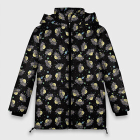 Женская зимняя куртка 3D с принтом Rick & Morty Spaceship в Белгороде, верх — 100% полиэстер; подкладка — 100% полиэстер; утеплитель — 100% полиэстер | длина ниже бедра, силуэт Оверсайз. Есть воротник-стойка, отстегивающийся капюшон и ветрозащитная планка. 

Боковые карманы с листочкой на кнопках и внутренний карман на молнии | space | spaceship | vdgerir | рик и морти