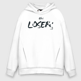 Мужское худи Oversize хлопок с принтом The Losers в Белгороде, френч-терри — 70% хлопок, 30% полиэстер. Мягкий теплый начес внутри —100% хлопок | боковые карманы, эластичные манжеты и нижняя кромка, капюшон на магнитной кнопке | Тематика изображения на принте: clown | derry | it 2 | it: chapter two | loser | lover | pennywise | shtatit | stephen king | warner brothers | ворнер бразерс | дерри | клоун | оно 2 | пеннивайз | стивен кинг