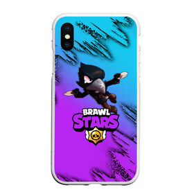 Чехол для iPhone XS Max матовый с принтом Brawl Stars CROW в Белгороде, Силикон | Область печати: задняя сторона чехла, без боковых панелей | brawl | brawl stars | crow | leon | stars | бравл | бравл старс | браво старс | игра | компьютерная | кров | леон | онлайн | старс