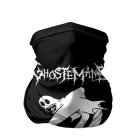 Бандана-труба 3D с принтом GHOSTEMANE в Белгороде, 100% полиэстер, ткань с особыми свойствами — Activecool | плотность 150‒180 г/м2; хорошо тянется, но сохраняет форму | eric whitney | ghostemane | trash | треш