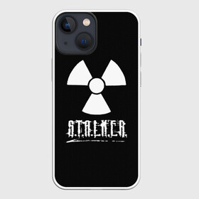 Чехол для iPhone 13 mini с принтом S.T.A.L.K.E.R. (CARBON) в Белгороде,  |  | stalker | зов | небо | припяти | припять | сталкер | тень | чернобыль | чернобыля | чистое