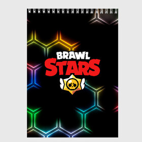 Скетчбук с принтом Brawl Stars Color Hex в Белгороде, 100% бумага
 | 48 листов, плотность листов — 100 г/м2, плотность картонной обложки — 250 г/м2. Листы скреплены сверху удобной пружинной спиралью | Тематика изображения на принте: brawl | brawl st | brawl stars | colt | hexagon | logo | map | mobo | pattern | poco | shelly | stars | бравл | игра | игры | карта | кольт | лого | мобильные игры | патерн | паттерн | поко | соты | старс | шелли