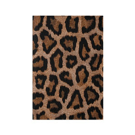 Обложка для паспорта матовая кожа с принтом Леопардовая расцветка в Белгороде, натуральная матовая кожа | размер 19,3 х 13,7 см; прозрачные пластиковые крепления | леопард | леопардовая | леопардовые | леопардовый | леопарды | пятнистые | пятнистый | пятнистым | расцветка