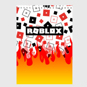 Скетчбук с принтом ROBLOX в Белгороде, 100% бумага
 | 48 листов, плотность листов — 100 г/м2, плотность картонной обложки — 250 г/м2. Листы скреплены сверху удобной пружинной спиралью | Тематика изображения на принте: roblox | roblox simulator. | код роблокс | роблокс | роблокс симулятор