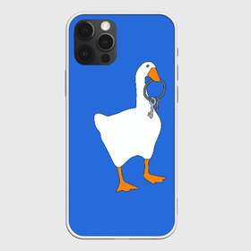 Чехол для iPhone 12 Pro Max с принтом Untitled Goose Game в Белгороде, Силикон |  | epic store | ugg | untitled goose game | гусь | игра без названия | игра про гуся | неназванная игра про гуся