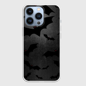 Чехол для iPhone 13 Pro с принтом Летучие мыши повсюду в Белгороде,  |  | bat | bats | halloween | halloweenparty | в подарок | вампиры | для подарка | летучие | летят | мыши | мышь | напугать | темная | хеллоуин | хэллоуин | черный