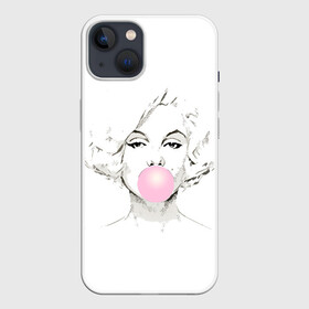 Чехол для iPhone 13 с принтом Мэрилин Монро в Белгороде,  |  | girl | girls | marilyn monroe | monroe | retro | актриса | девушка | знаменитости | знаменитость | картинки | модель | монро | мэрилин монро | прикольные | ретро