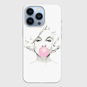 Чехол для iPhone 13 Pro с принтом Мэрилин Монро в Белгороде,  |  | girl | girls | marilyn monroe | monroe | retro | актриса | девушка | знаменитости | знаменитость | картинки | модель | монро | мэрилин монро | прикольные | ретро
