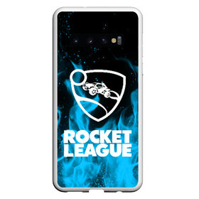 Чехол для Samsung Galaxy S10 с принтом ROCKET LEAGUE в Белгороде, Силикон | Область печати: задняя сторона чехла, без боковых панелей | racing. | rocket league | rocket league garage | rocket trade | гонки | рокет лига