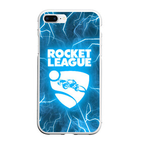 Чехол для iPhone 7Plus/8 Plus матовый с принтом ROCKET LEAGUE в Белгороде, Силикон | Область печати: задняя сторона чехла, без боковых панелей | racing. | rocket league | rocket league garage | rocket trade | гонки | рокет лига