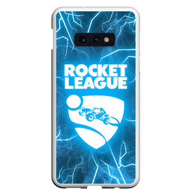 Чехол для Samsung S10E с принтом ROCKET LEAGUE в Белгороде, Силикон | Область печати: задняя сторона чехла, без боковых панелей | racing. | rocket league | rocket league garage | rocket trade | гонки | рокет лига