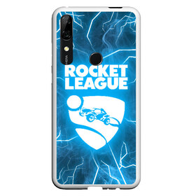 Чехол для Honor P Smart Z с принтом ROCKET LEAGUE в Белгороде, Силикон | Область печати: задняя сторона чехла, без боковых панелей | racing. | rocket league | rocket league garage | rocket trade | гонки | рокет лига