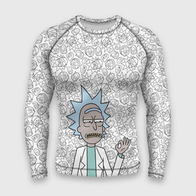 Мужской рашгард 3D с принтом Rick and Morty в Белгороде,  |  | morty | rick | rick and morty | smith family | summer | t shirt | vdosadir | рик и морти