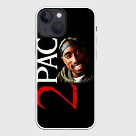 Чехол для iPhone 13 mini с принтом 2pac в Белгороде,  |  | 2pac | nigga | oldschool | pac | rap | нигга | олдскулл | пак | рэп | тупак