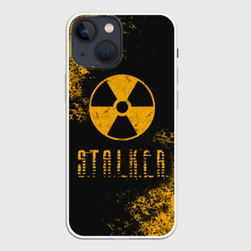 Чехол для iPhone 13 mini с принтом S.T.A.L.K.E.R. в Белгороде,  |  | game | stalker | зона | игра | радиация | сталкер | чернобыль