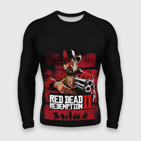 Мужской рашгард 3D с принтом Red Dead Redemption в Белгороде,  |  | dead | gamer | john | marston | rdr | red | redemption | rockstar | shooter | western | вестерн | джон | марстон | шутер