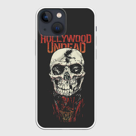 Чехол для iPhone 13 mini с принтом Hollywood Undead в Белгороде,  |  | hollywood | logo | mask | rap | rock | skull | undead | голливуд | лого | логотип | маски | нежить | реп | рок | рэп | череп | черепа